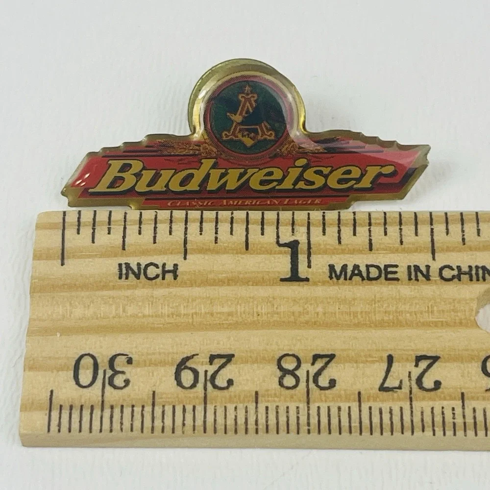 Vintage Budweiser pin Classic American Lager Hat Lapel Tie Pin